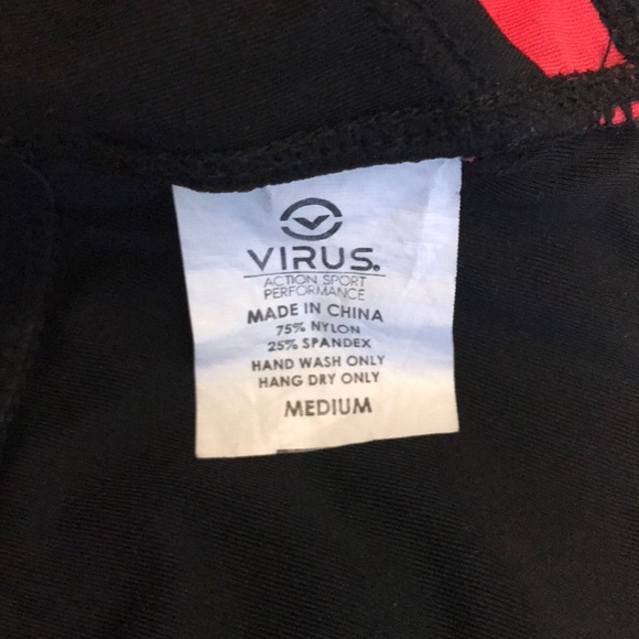 👋Virus Performance Stay Cool Eclipse Sports Bra Size Medium - Picture 8 of 8
